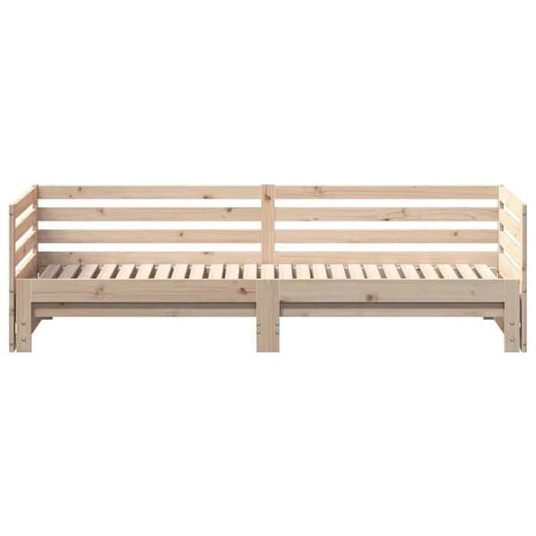 Maison Exclusive - Sovesofa med udtræksseng uden madras 80x200 cm