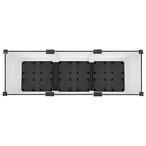 Maison Exclusive - Hævet seng 120x40x38 cm Polypropylen Vit