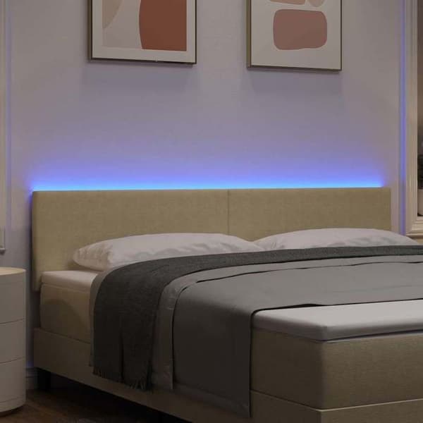 Maison Exclusive - LED-päätyvihreä harmaa 180 cm samettikangas Grågrön