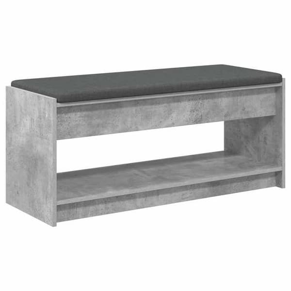 Maison Exclusive - Betoni Harmaa Penkki 83 x 38 x 45 cm