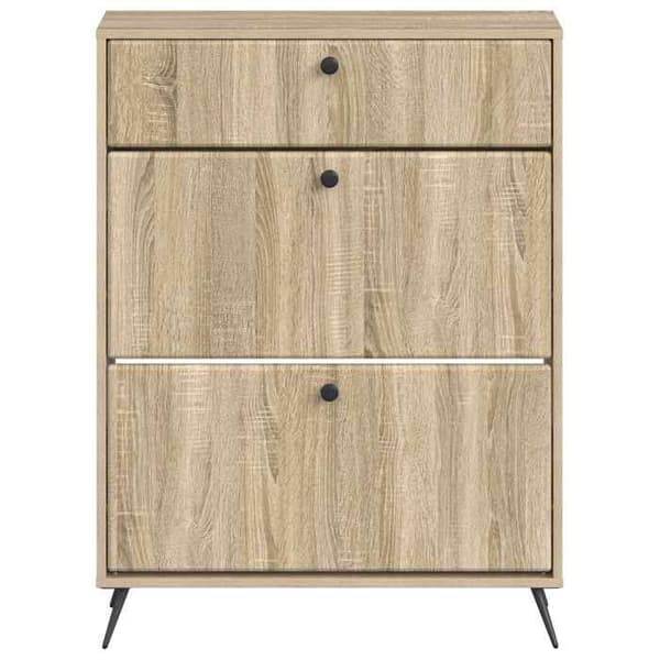 Maison Exclusive - Skoskab BREDA 78 x 24 x 103 cm Ingeniørtræ Ej specificerat