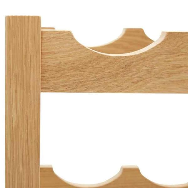 Maison Exclusive - Vinlåda 12 flaskor 47x21x36 cm Ekträ