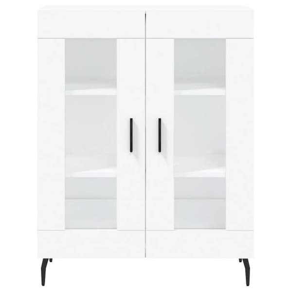 Maison Exclusive - Vit buffé 69,5x34x90 cm ingenjörsträ