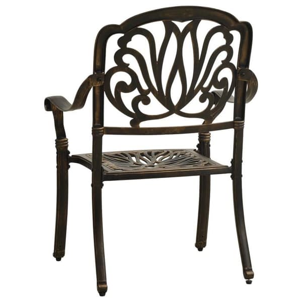 Maison Exclusive - Bistro sæt 5 stk Aluminium støbt Bronze
