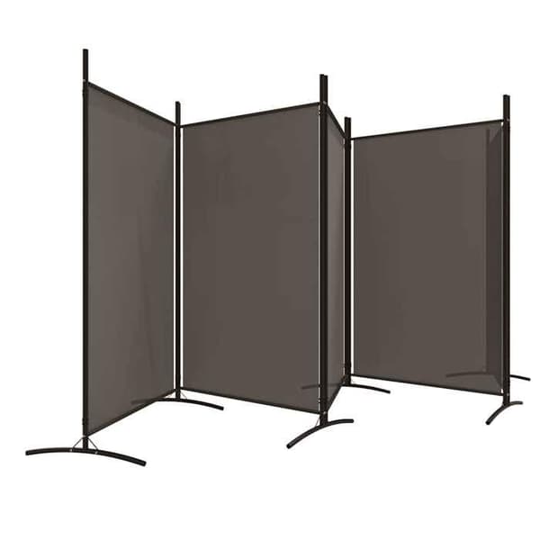 Maison Exclusive - Skillevæg 5 paneler Antracit 433x180 cm Stof