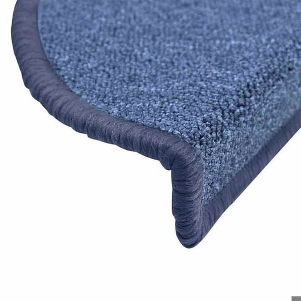 Maison Exclusive - Trappe tæppe 30 stykker 56 x 17 x 3 cm Blå Halvmåne