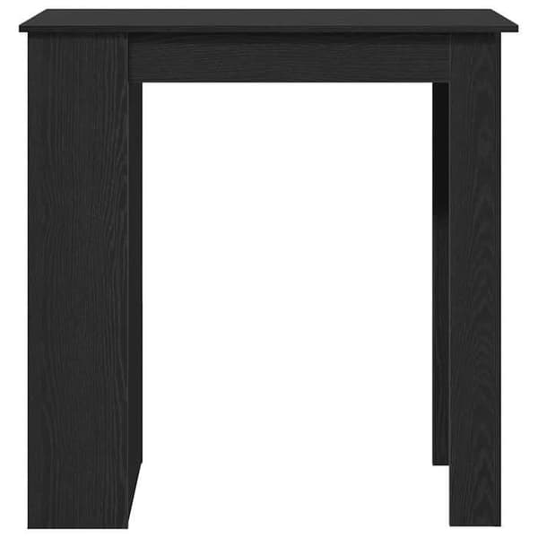 Maison Exclusive - Barbord med opbevaringshylde i sort eg