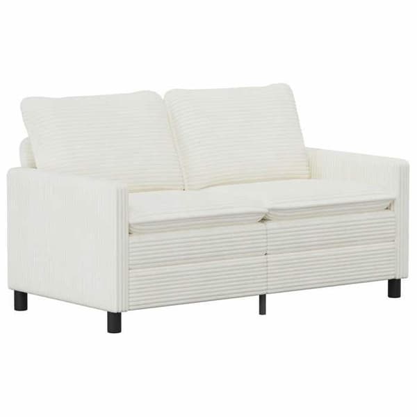 Maison Exclusive - 2-delars Soffset i Creme Polyester