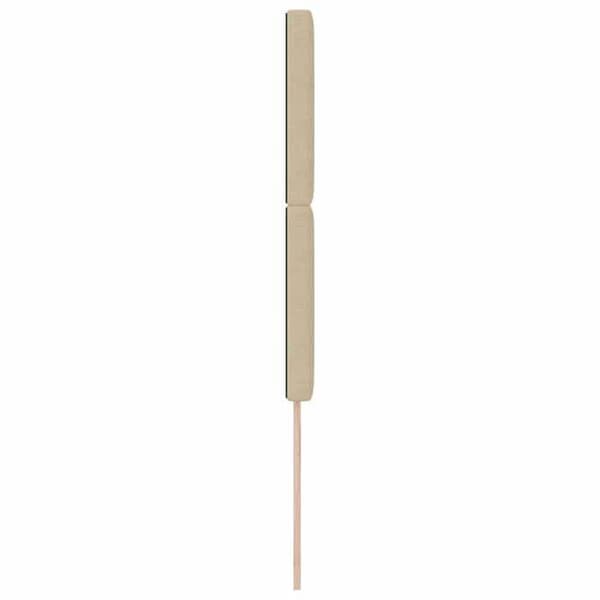 Hovedgærde - EKSKLUSIV HUS - Rektangulær - Lys grøn grå - 80 cm - Fløjl, justerbar højde Ljus gröngrå