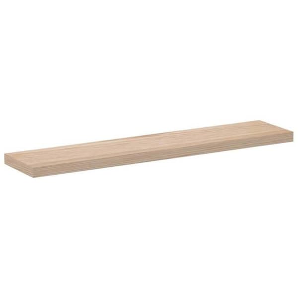 Maison Exclusive - Flydende hylde 110x23,5x4 cm ingeniørtræ