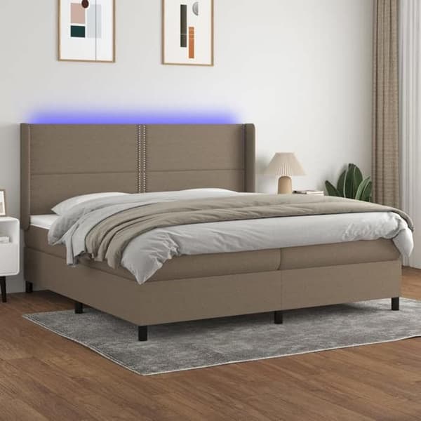 Maison Exclusive - LED-jousipatja kangaspäädyllä