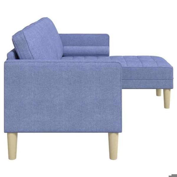 Soffgrupp - EXKLUSIV HEM - Modulär - Modulerbara sektioner - Denimblå - Robust träram denim blå