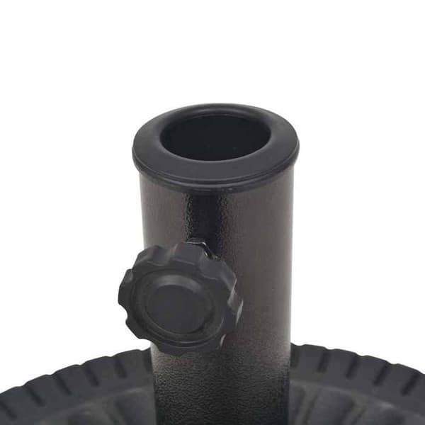 Maison Exclusive - Rund parasolfod i sort resin 29 kg