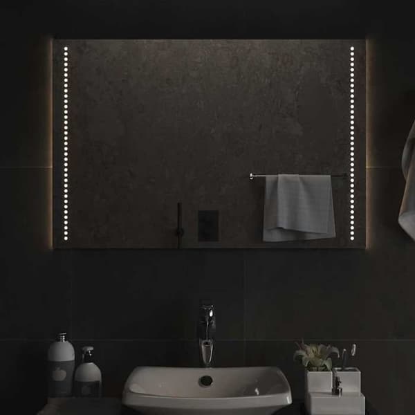 Badrumsspegel - Maison Exclusive - 90x60 cm - IP65 - USB LED