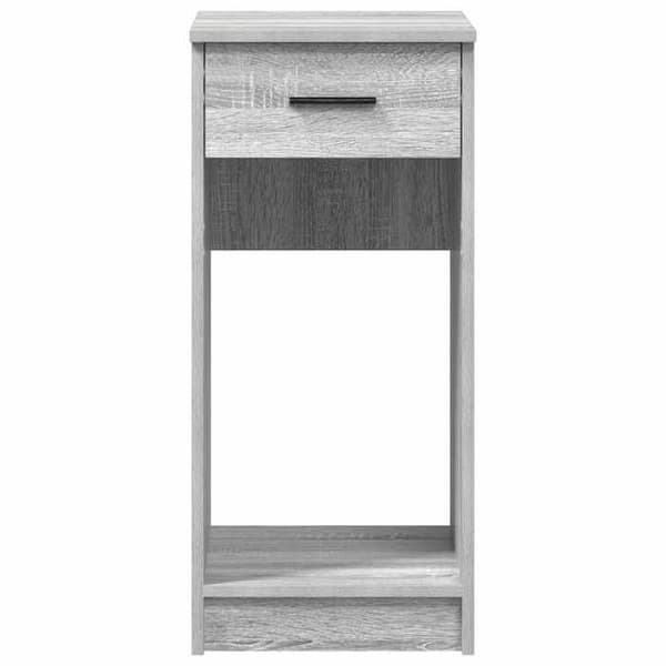 Datorstativ - EXKLUSIV HEM - sonoma grå - 35x45x77 cm - 1 låda - Ingenjörsträ