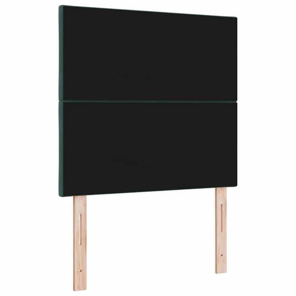 Maison Exclusive - Mörkgrön sänggavel 100 cm Sammet