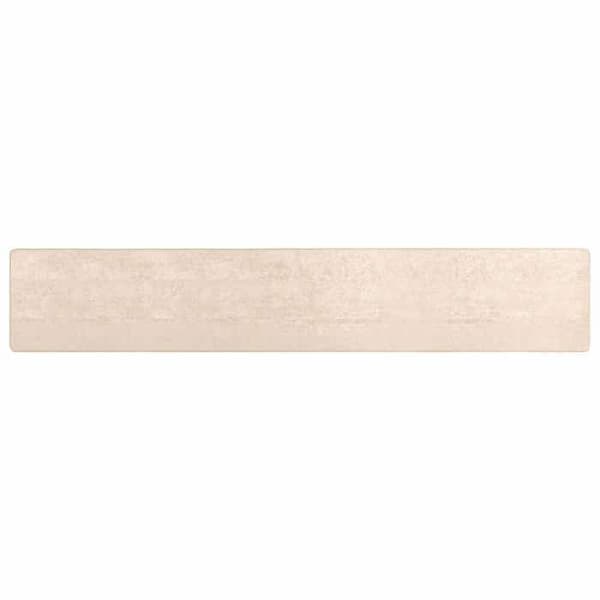 Maison Exclusive - Mattlöpare MARSA Crème 100 x 450 cm Polyester och PVC Grädde
