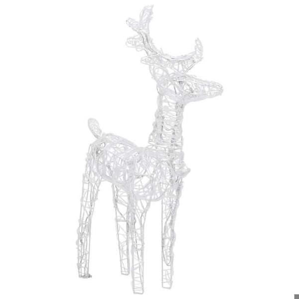 Maison Exclusive - Julrenar 4 st 160 LED Kallvit Akryl