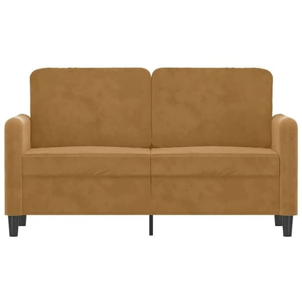 Maison Exclusive - 2-personers Sofa Brun 120 cm Velour