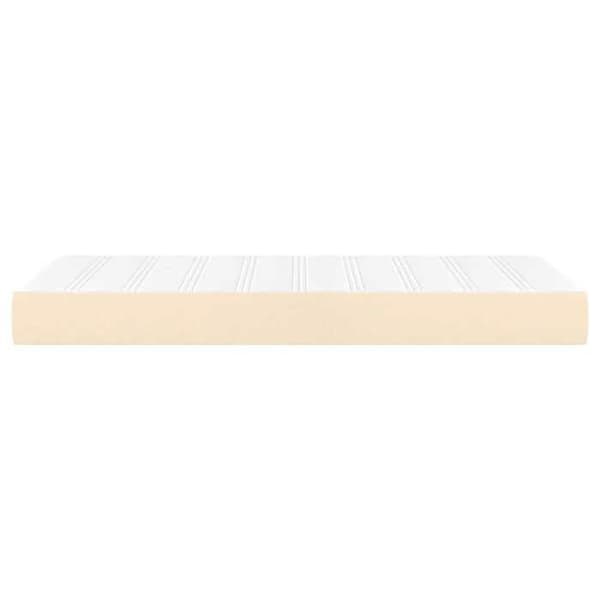 Maison Exclusive - Madras med pocketfjedre til børn, medium fasthed, creme 80x160 cm stof