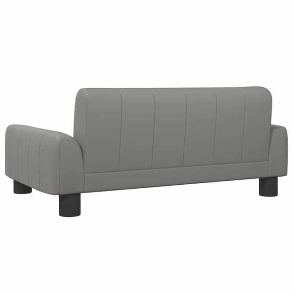 Maison Exclusive - Hundeseng grå 70x45x30 cm i kunstlæder grå