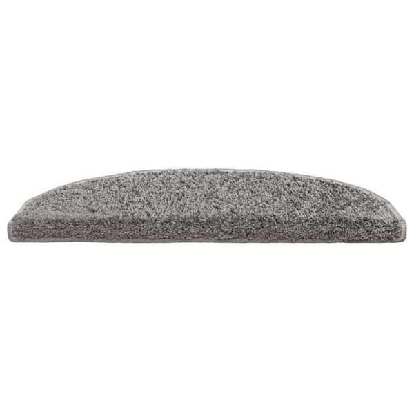 Maison Exclusive - Selvklebende trappetæpper 15 stk 80 x 24,5 x 3,5 cm Grå