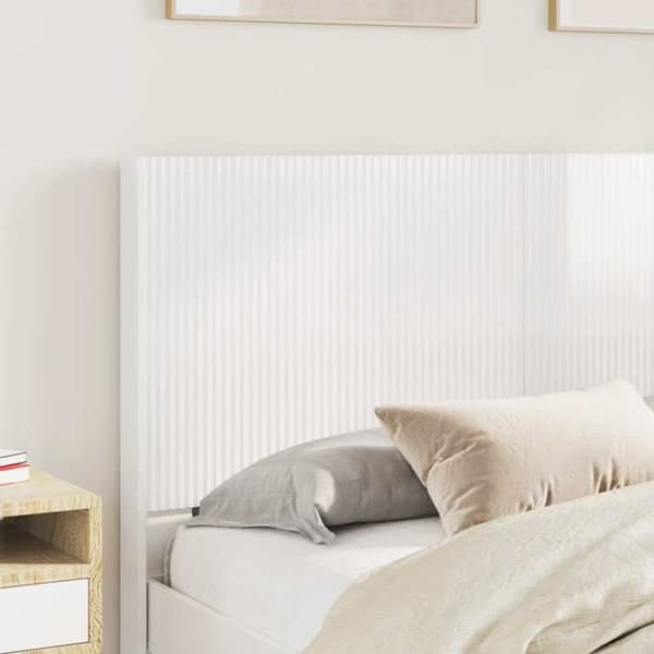 Maison Exclusive - Vit glänsande sänggavel PB