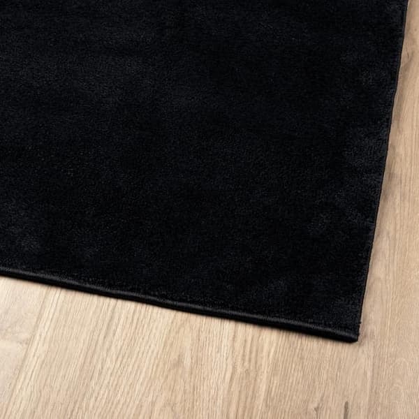 Tæppe - MAISON EXCLUSIVE - OVIEDO - 200x280 cm - Sort - Polyester Svart