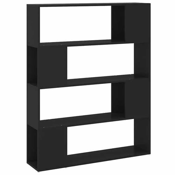 Maison Exclusive - Bibliotek/Rumseparator Sort 100x24x124 cm