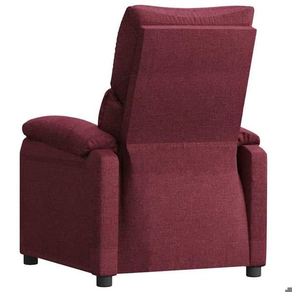 Maison Exclusive - Recliner Röd vinröd Tyg