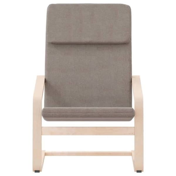 Maison Exclusive - Avkopplingsstol Taupe Tyg