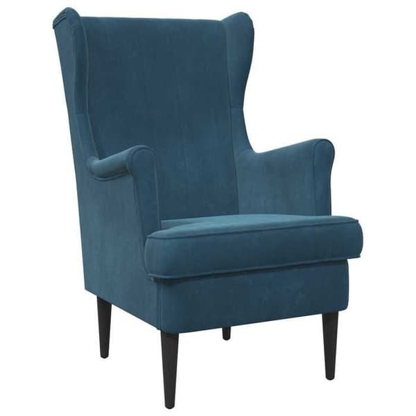 Maison Exclusive - Blå Velour Stol