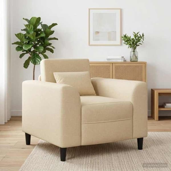 Maison Exclusive - Creme Stof Stol
