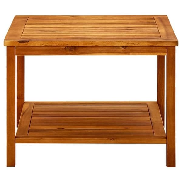 Maison Exclusive - Sofabord 60x60x45 cm Solid akacietræ