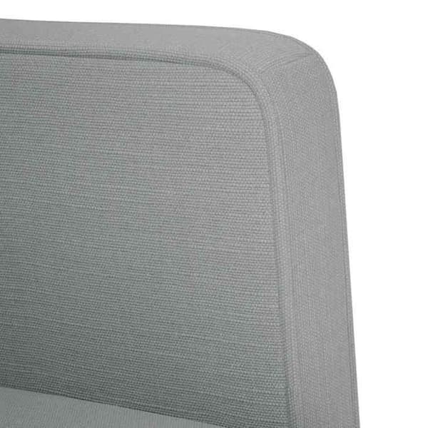 Maison Exclusive - Lysegrå 2-personers sofa 111 cm i stof