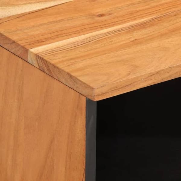 Maison Exclusive - Natbord 40x34x46 cm massiv akacietræ Ej specificerat
