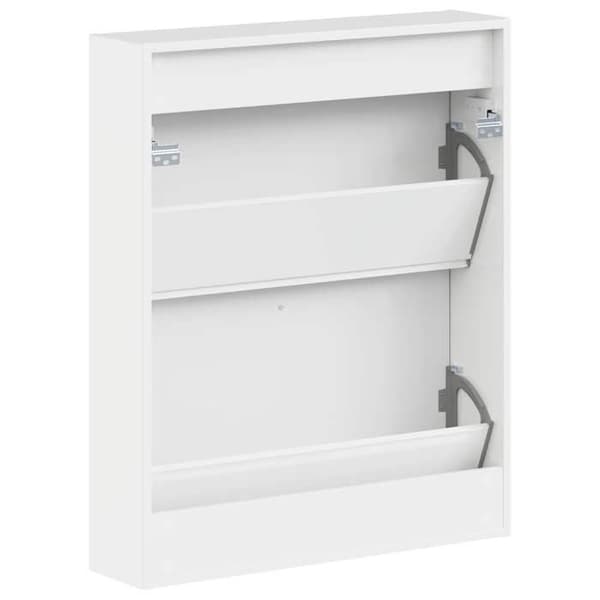 Maison Exclusive - Seinälle asennettava kenkäkaappi ARNHEM 71 x 17 x 86 cm Ej specificerat