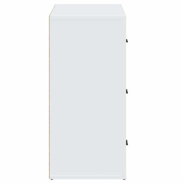 Maison Exclusive - Buffé Vit 80x33x70 cm Ingenjörsträ Vit