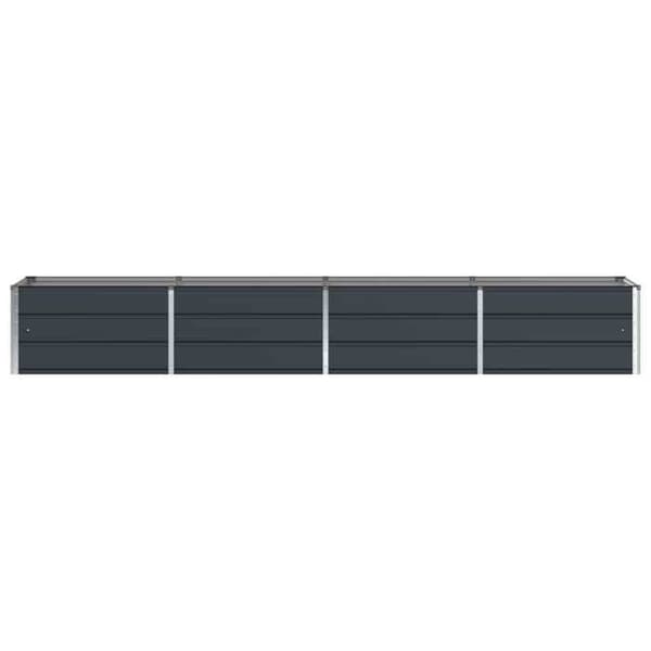Maison Exclusive - Anthracite-kasvihuone 320 x 80 x 45 cm Teräs