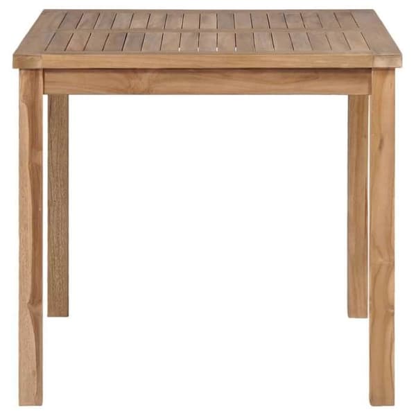 Maison Exclusive - Puutarhapöytä 80x80x77 cm Kestävä teak-puu