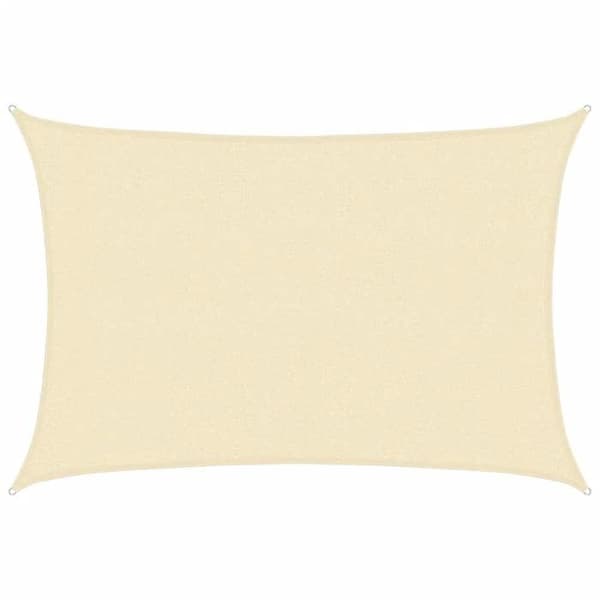 Maison Exclusive - Skuggsegling 160 g/m² Kräm 3x4 m PEHD