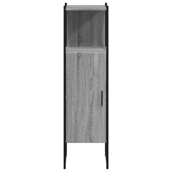 Maison Exclusive - Badeværelsesskab sonoma grå 33x33x120,5 cm