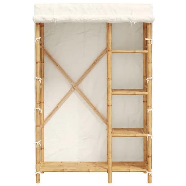 Maison Exclusive - Garderobe 110x45x170 cm bambus