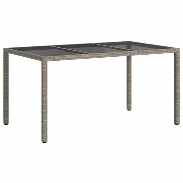 Maison Exclusive - Havebord Grå 150 x 90 x 75 cm polyrotin Grå