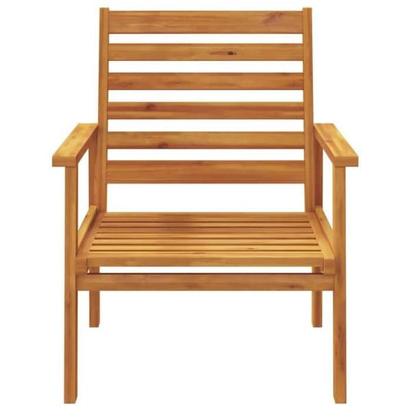 Maison Exclusive - Trädgårdsmöbler 4 delar i solid akaciaträ