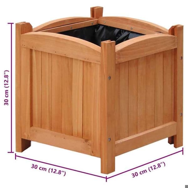 Maison Exclusive - Hævede senge 4 stk 30 x 30 x 30 cm