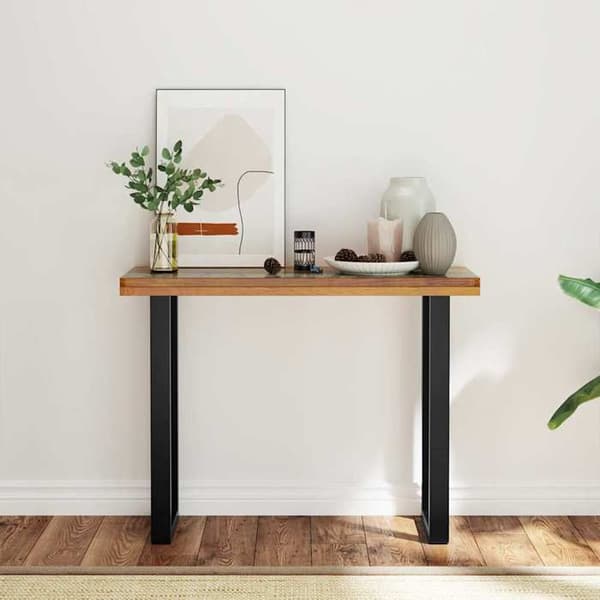 Maison Exclusive - Konsolipöytä Teak 100 x 35 x 75 cm