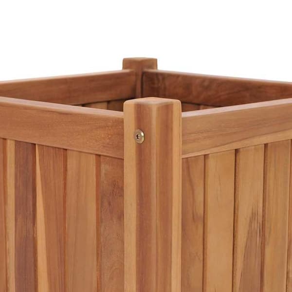 Maison Exclusive - Hög säng 50x50x50 cm Solid teakträ