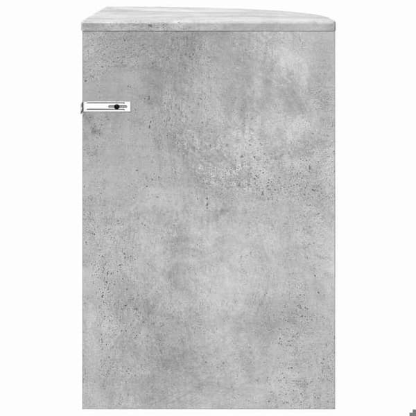 Maison Exclusive - Sidebord Grå beton 39,7 x 39,7 x 60 cm