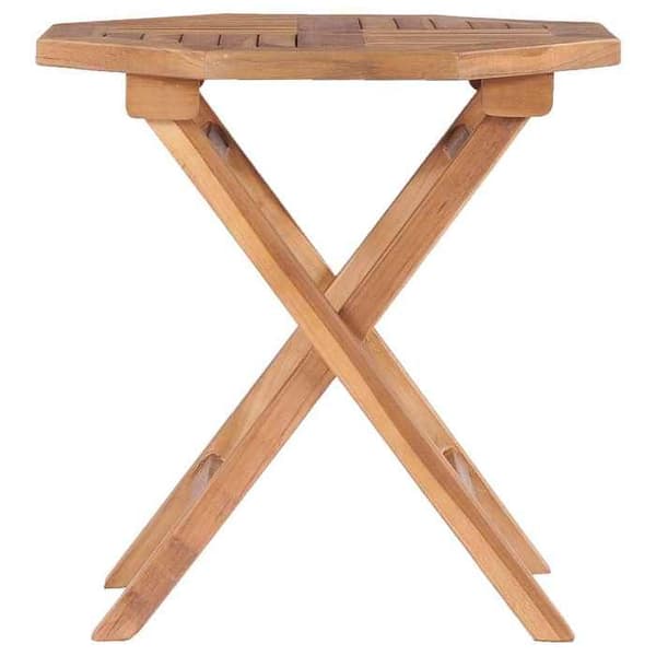Maison Exclusive - Sammenklappeligt havebord 45x45x45 cm Solid teaktræ